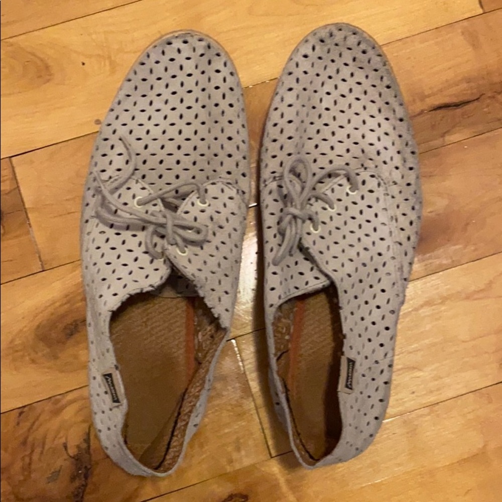 Suede shoes